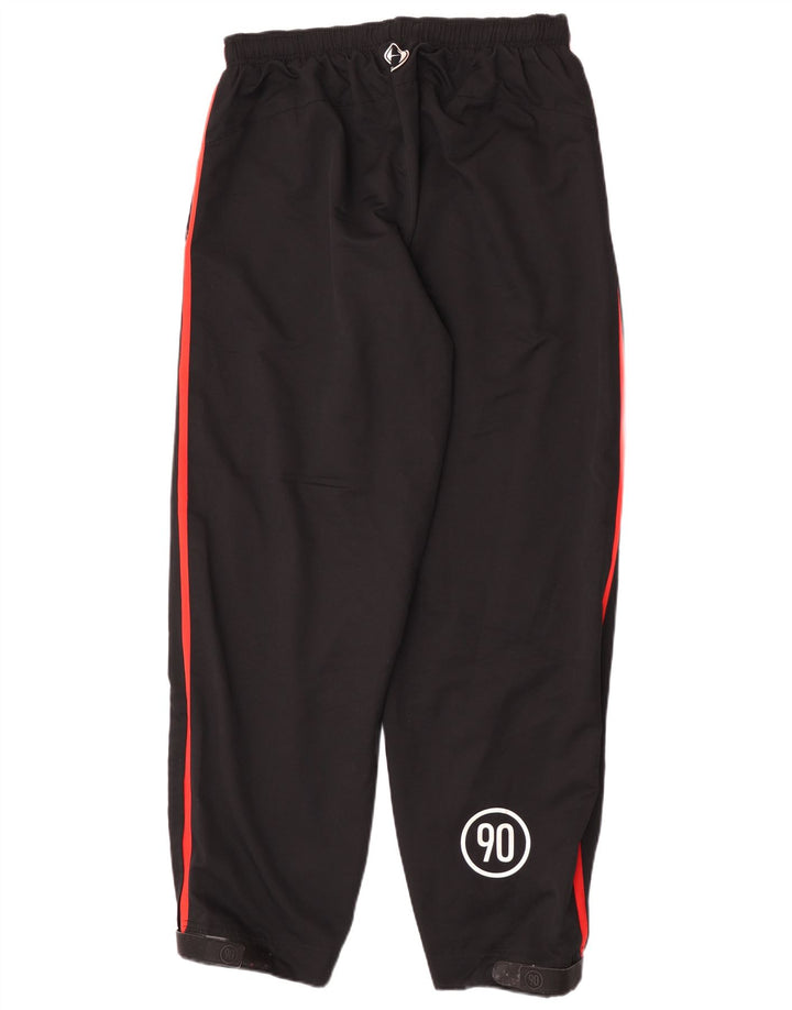 Nike Herre grafiske vindjakkebukser UK 44/46 XL sort polyester