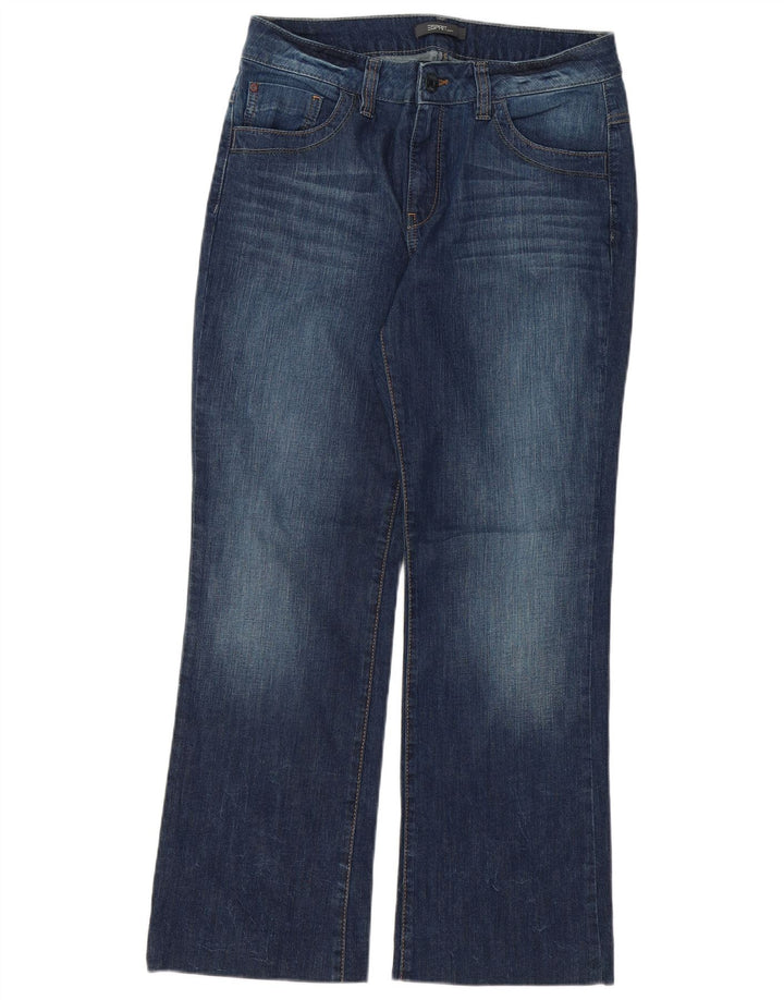 ESPRIT Womens Bootcut Jeans W32 L29 Blue Cotton