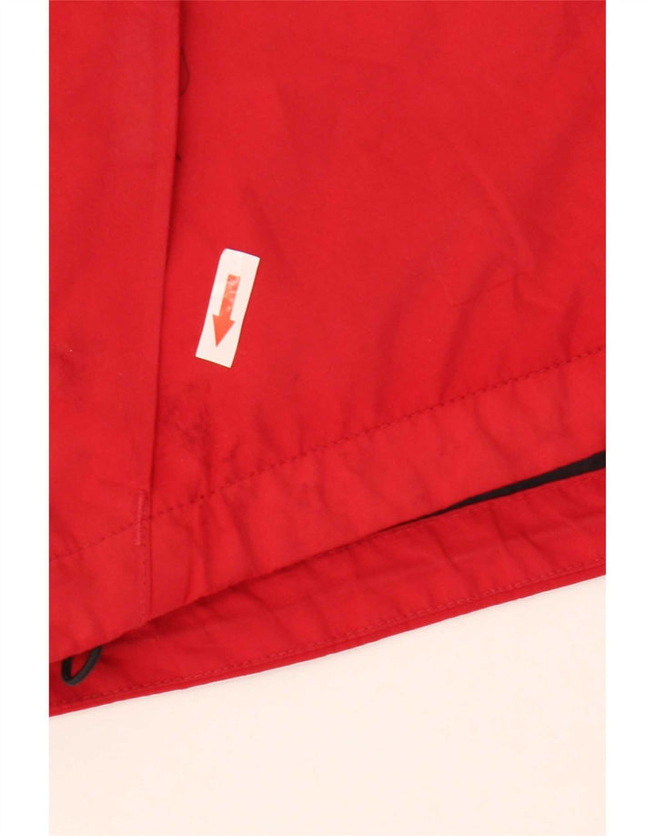 Columbia Regnjakke med hætte i titan til mænd UK 38 Medium Rød Polyester