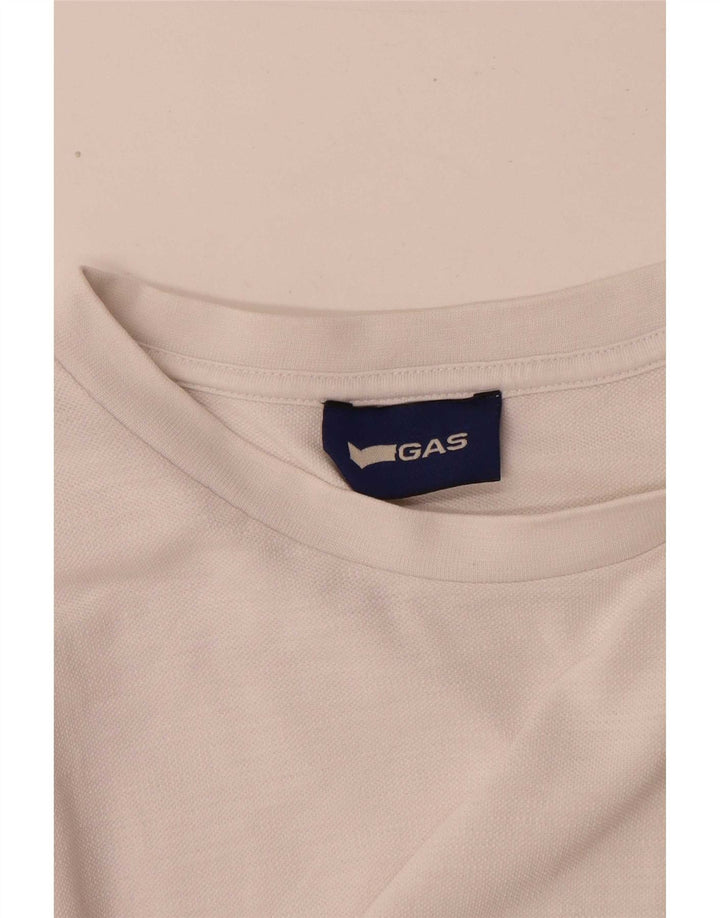 Gas T-Shirt Top XL Hvid til kvinder