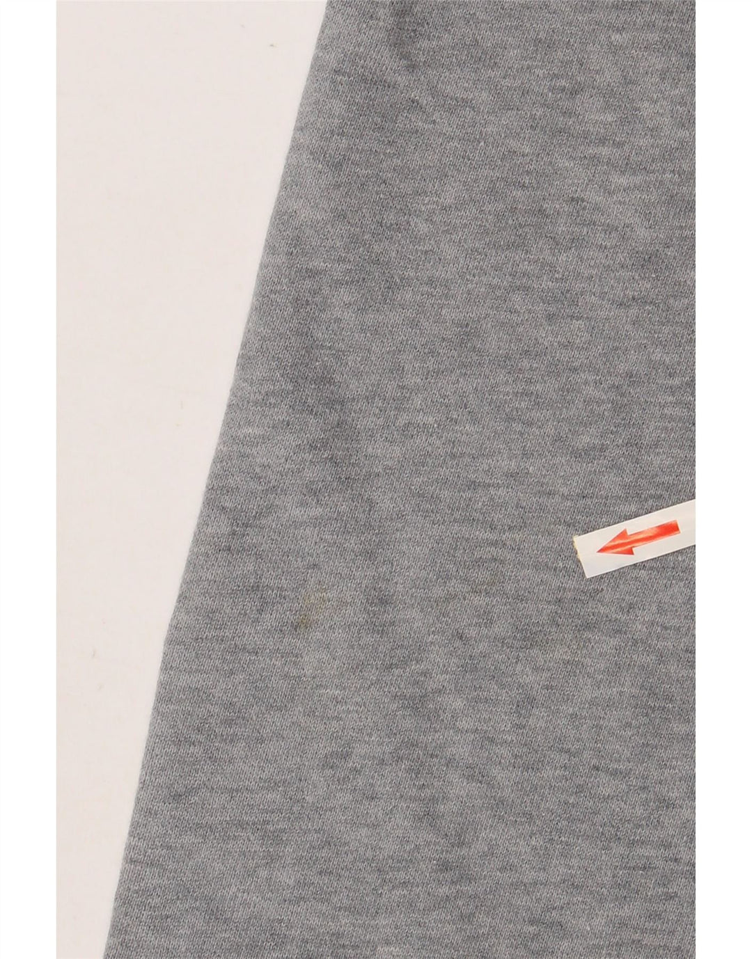 VINTAGE Herre grafisk træningsdragt Topjakke XL Grå Bomuld