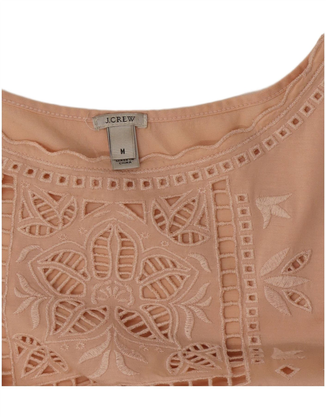 J. Crew Damebluse Top UK 14 Medium Pink Floral