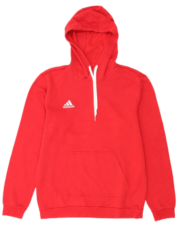 Adidas Herre hættetrøje Jumper Medium Rød Bomuld