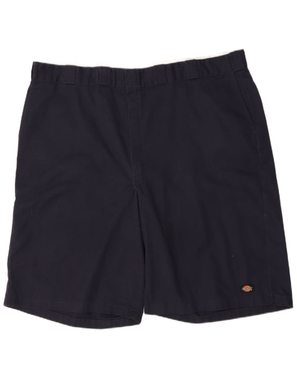 Dickies Herre Loose Fit Chino Shorts W48 4XL Navy Blue Cotton