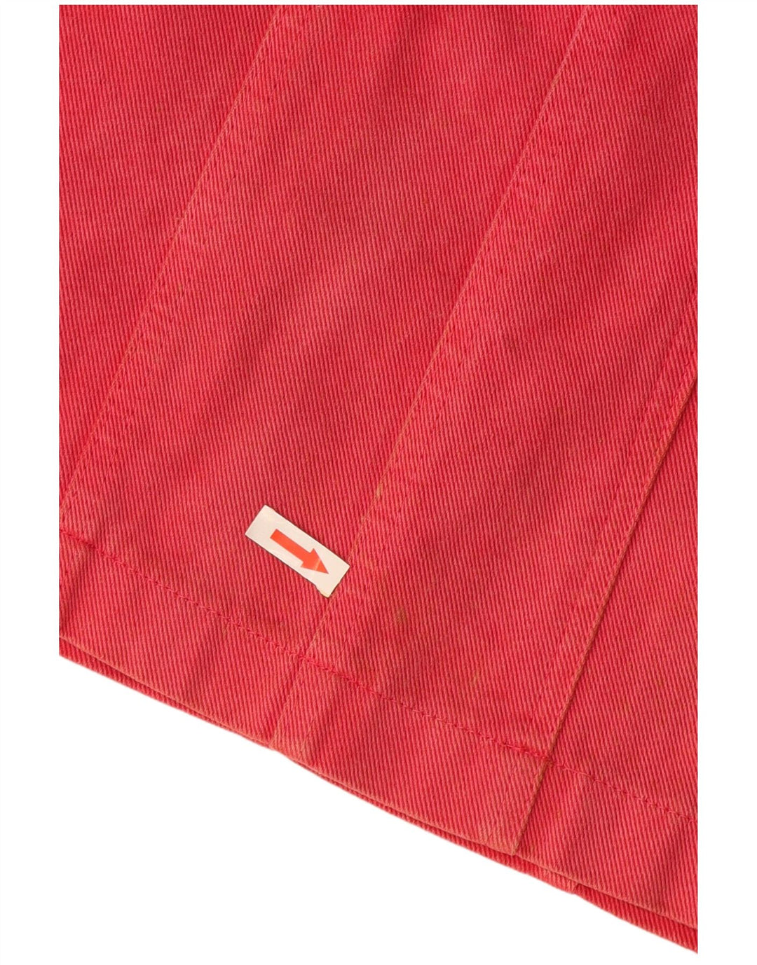 Blumarine Dame Denim Nederdel IT 40 Small W27 Rød Bomuld