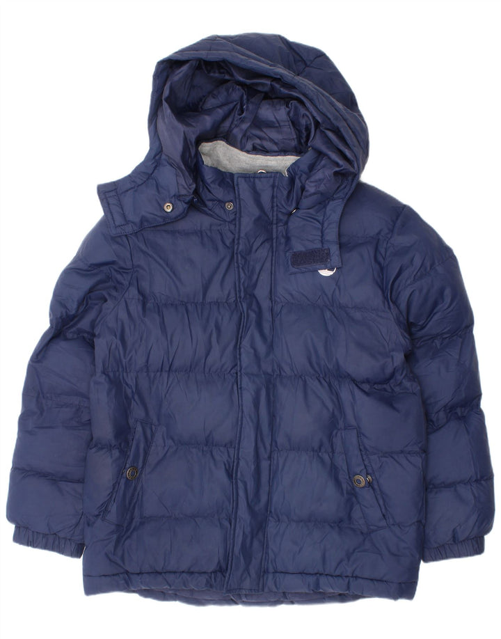 Timberland Boys, polstret hættejakke 7-8 år blå polyester