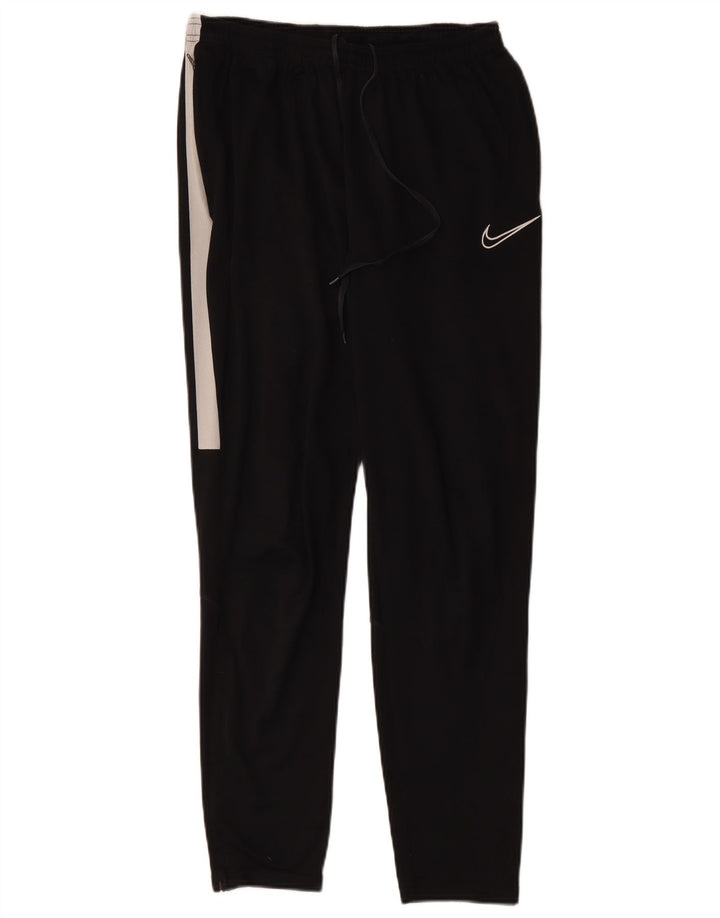 NIKE Træningsdragtsbukser til mænd Large Black Colourblock Polyester