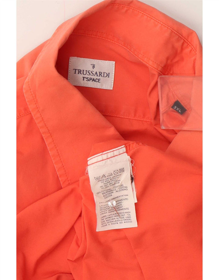 Trussardi Herreskjorte 3XL Pink Bomuld