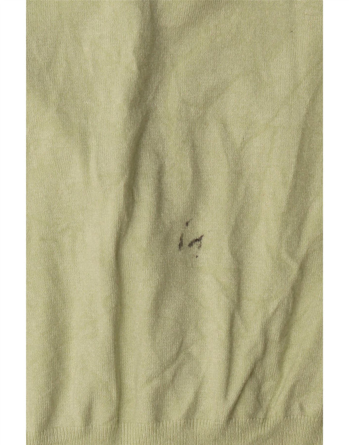 Marks & Spencer Dame Cardigan Sweater UK 12 Medium Green Viscose