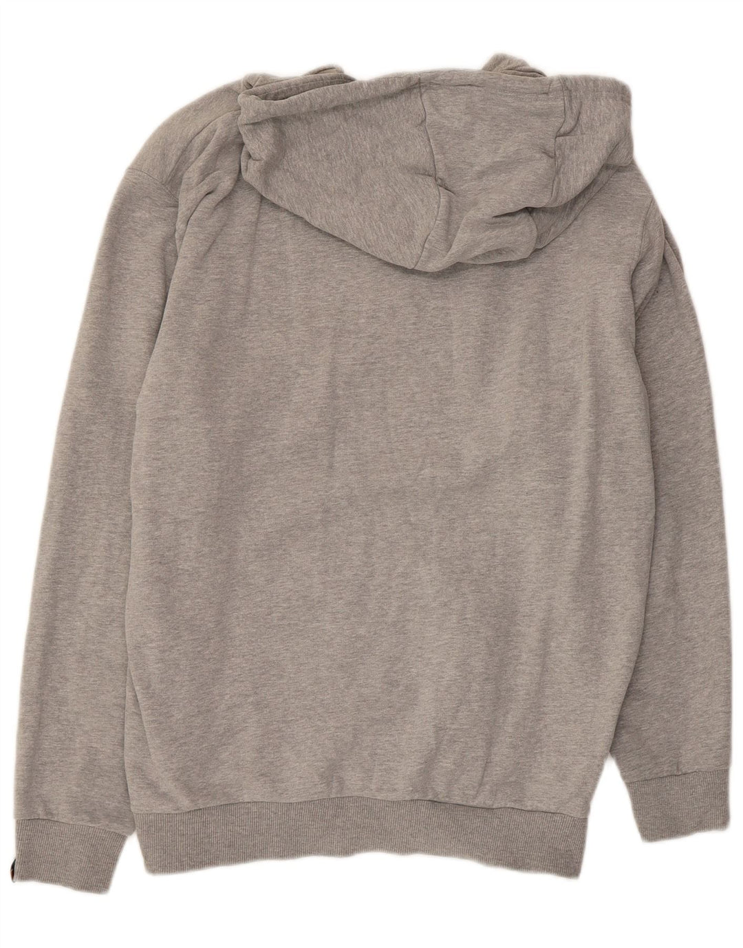 ELLESSE Grafisk hættetrøje til mænd mellemgrå Colourblock Bomuld