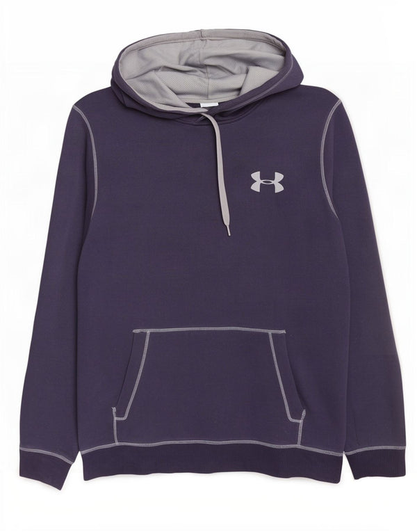 Under Armour Herre hættetrøje Jumper Stor marineblå bomuld