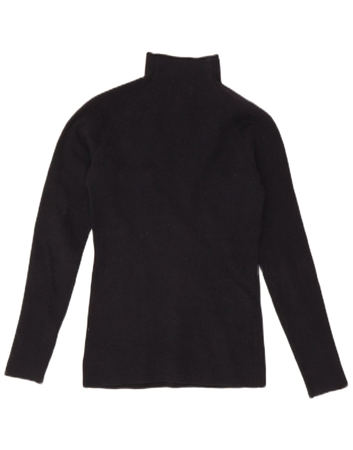 Orvis Dame Top Langærmet UK 6 XS Sort Bomuld
