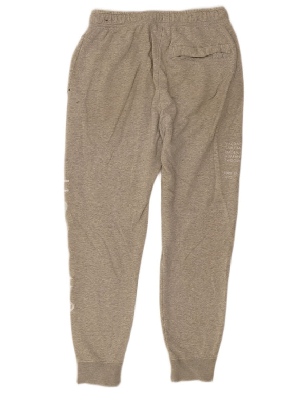 Nike Herre Swoosh Grafisk træningsdragt Bukser Joggers Små grå Flecked