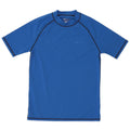 Mountain Warehouse Herre UV Shield T-Shirt Top Stor Blå Polyester