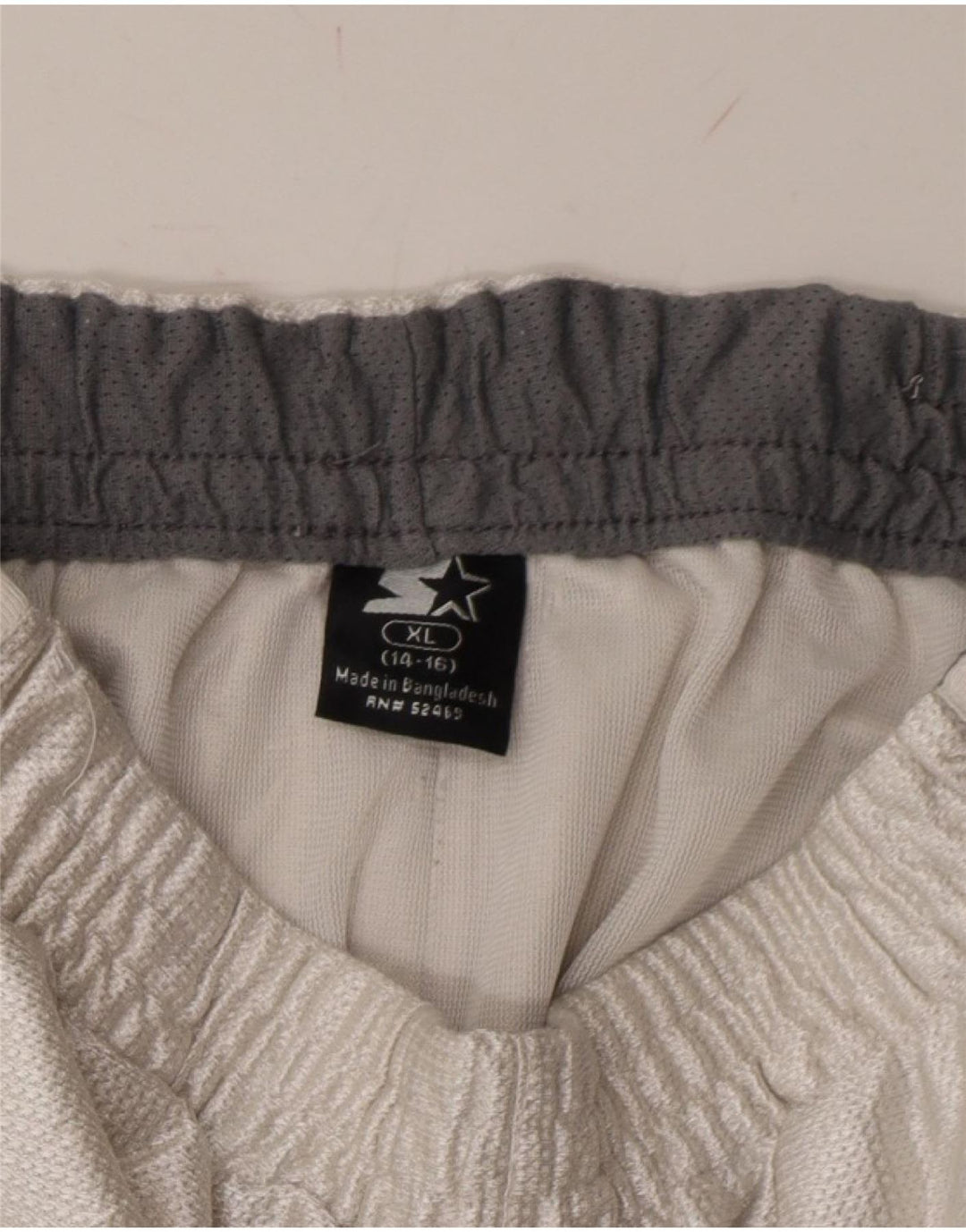 STARTER Boys Sport Shorts 14-15 Years XL White Polyester Vintage Starter and Second-Hand Starter from Messina Hembry 