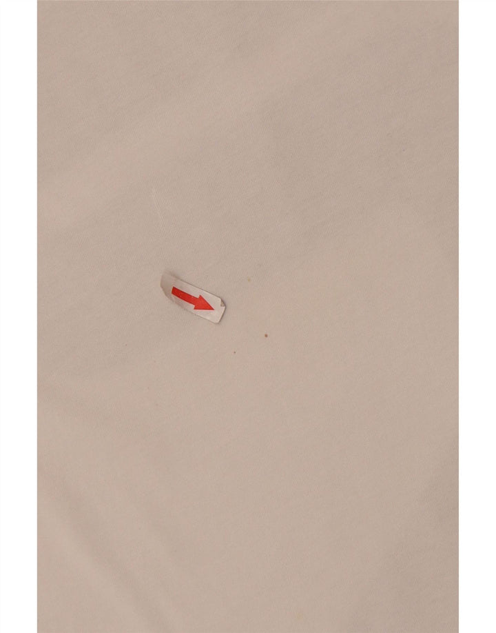 Fila Herre grafisk T-shirt Top Lille hvid stribet bomuld