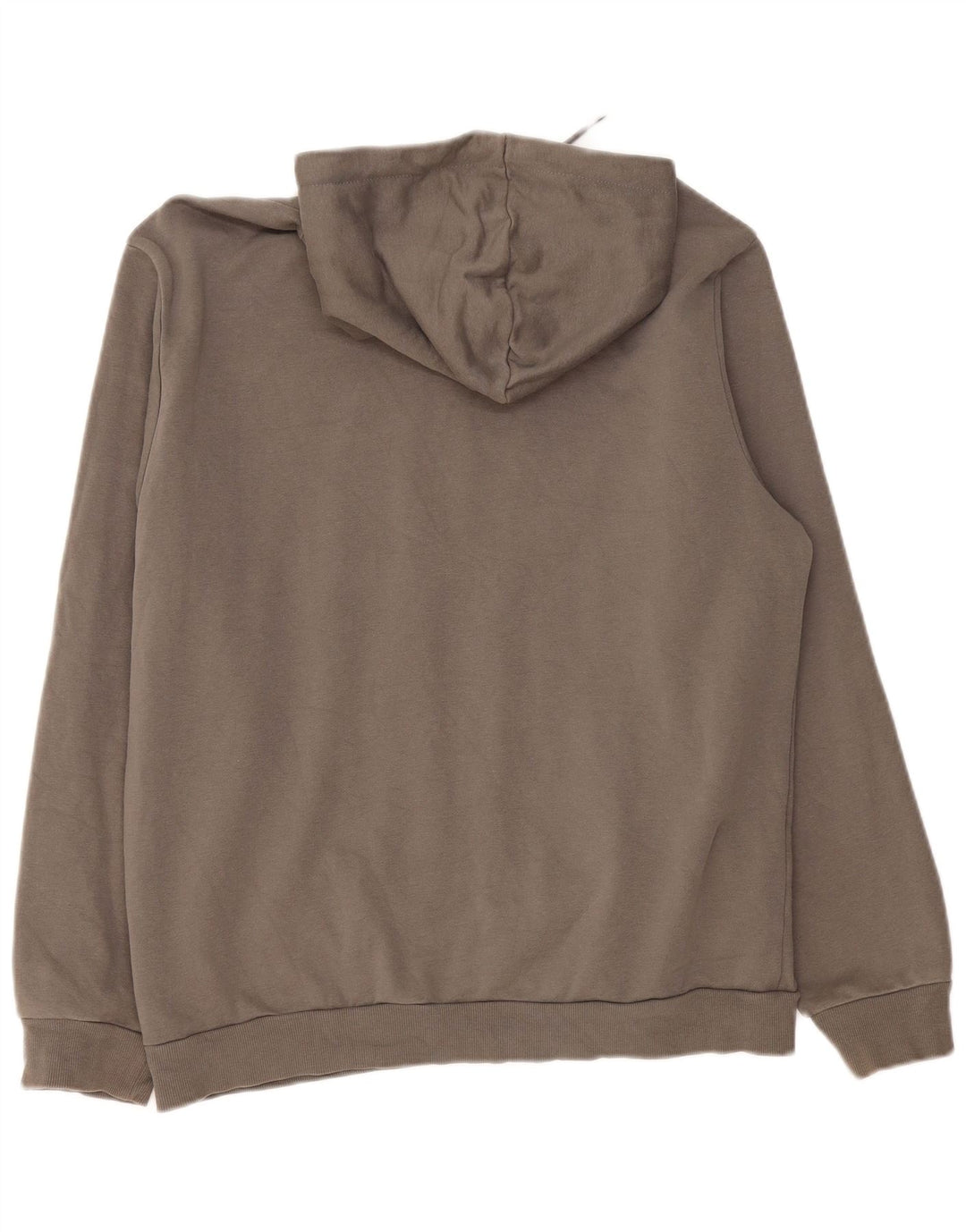 PUMA Grafisk hættetrøje til mænd Stor grå bomuld