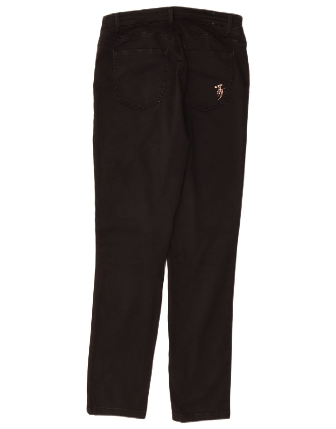 TRUSSARDI Dame Skinny Jeans IT 44 Medium W28 L29 Sort