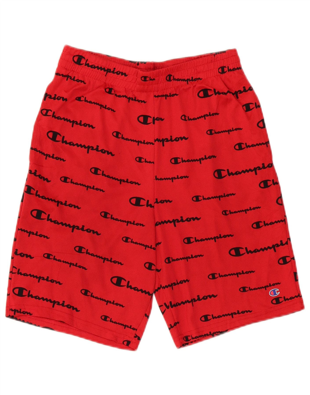 Champion drenge grafiske sportsshorts 15-16 år rød polyester