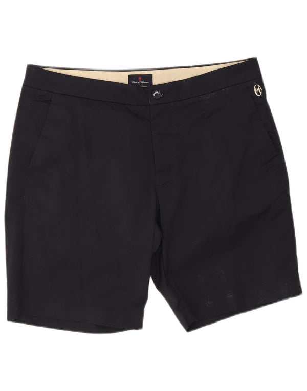 Conte of Florence Chino Shorts til mænd IT 52 XL W38 Navy Blue Classic