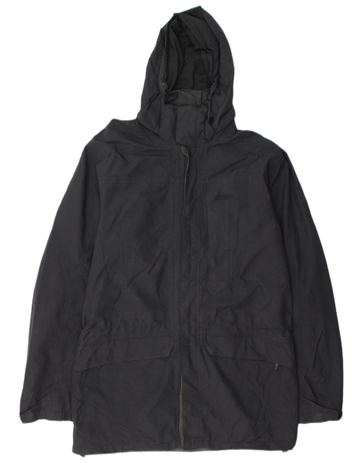 Mountain Equipment Herre Høj Hætte Regnjakke UK 38 Medium Navy Blue