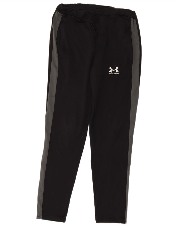 Under Armour Dame træningsdragt Bukser UK 12 Medium Sort Colourblock