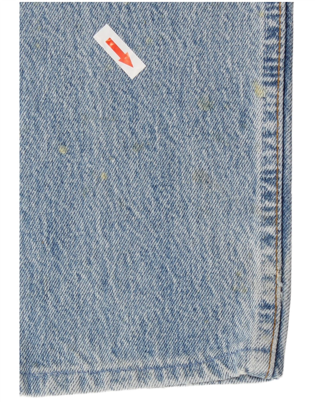 Levi's Dame 501 Straight Jeans W28 L27 Blå Bomuld