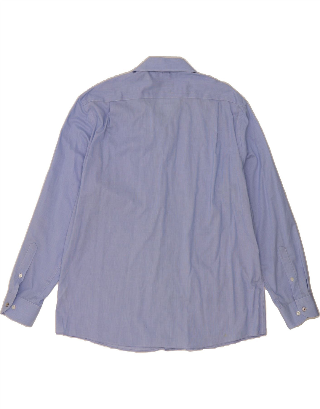TOMMY HILFIGER Mens Slim Fit Shirt Size 18 2XL Blue Houndstooth Vintage Tommy Hilfiger and Second-Hand Tommy Hilfiger from Messina Hembry 
