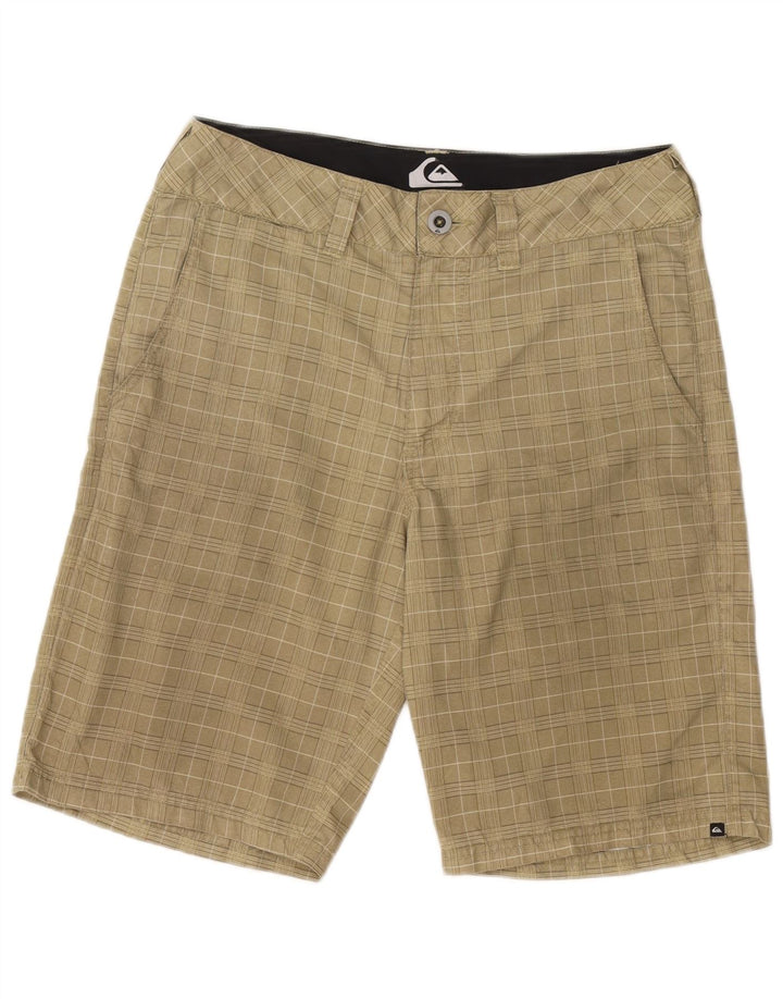 Quiksilver Herre Thavar Chino Shorts W31 Medium Beige Ternet polyester