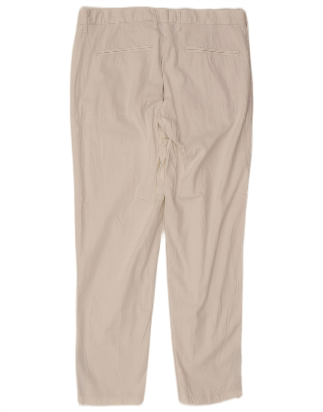 Zara Herre Slim Chino Bukser EU 42 Large W32 L27 Hvid