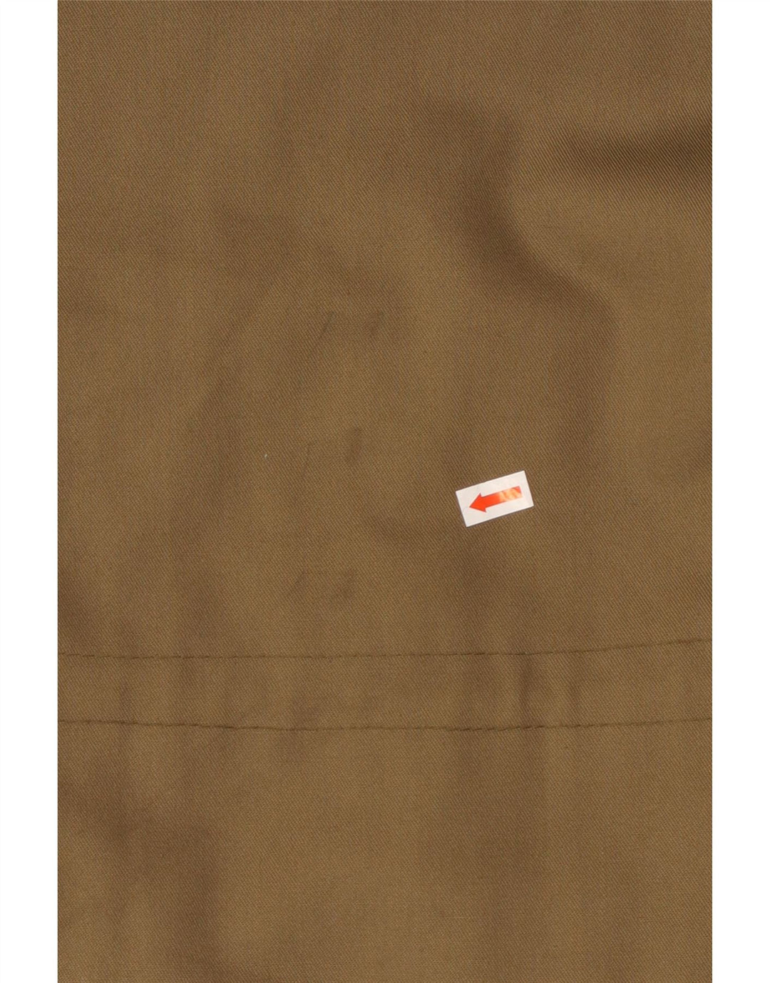 VINTAGE Militærjakke med hætte til mænd IT 50 Stor Khaki Bomuld