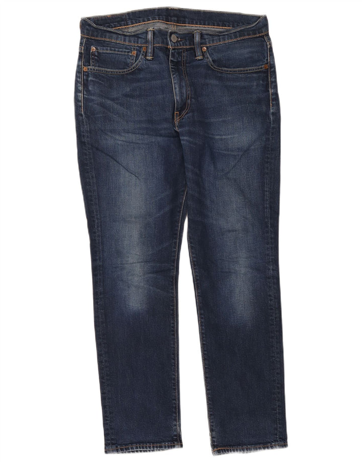 Levi's Herre 511 Slim Jeans W34 L30 Marineblå Bomuld
