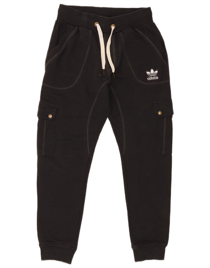 Adidas Herre Cargo Træningsdragt Bukser Joggers Små Sort Bomuld