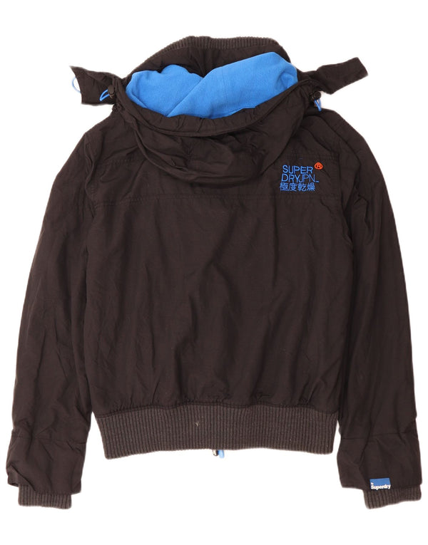 Superdry Windbomber vindjakke med hætte til mænd UK 40 Large Black