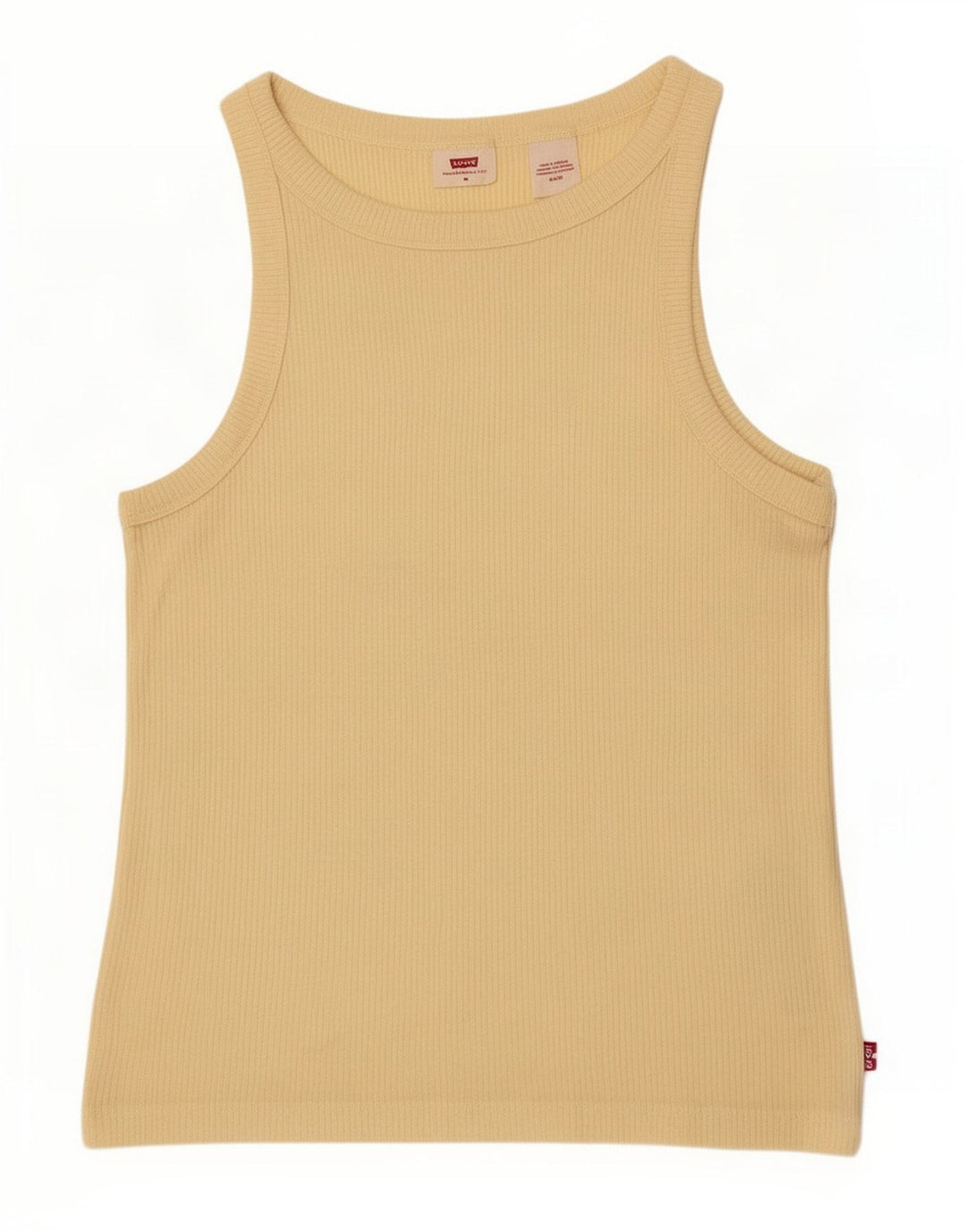 Levi's Damevest Top UK 12 Medium Gul Modal