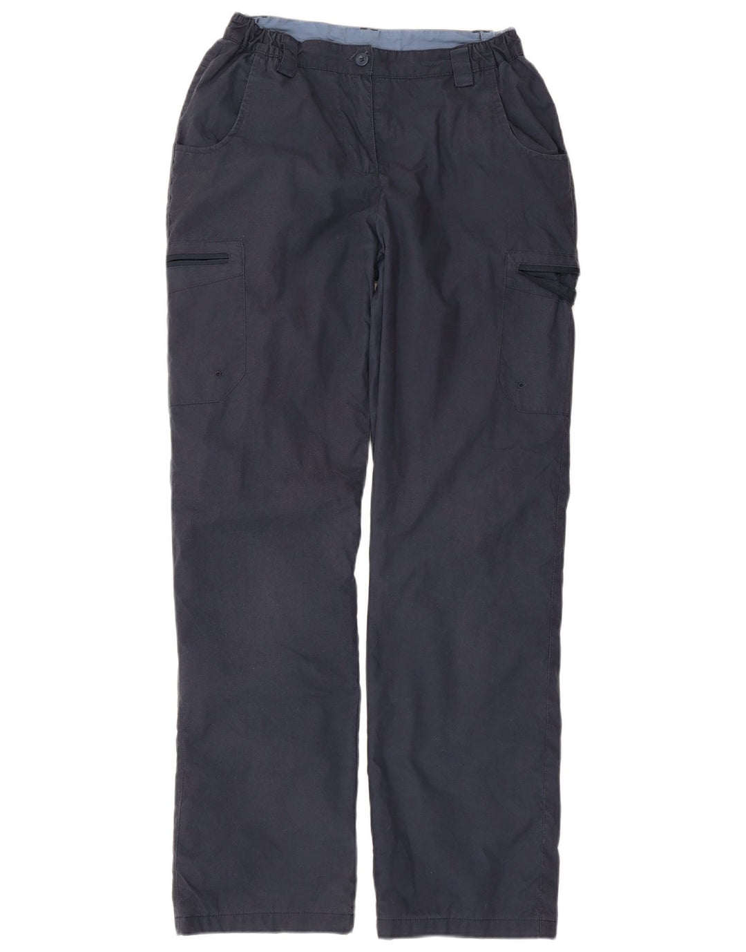 Mountain Warehouse Dame Cargo Trousers UK 8 Small W28 L31 Navy Blue