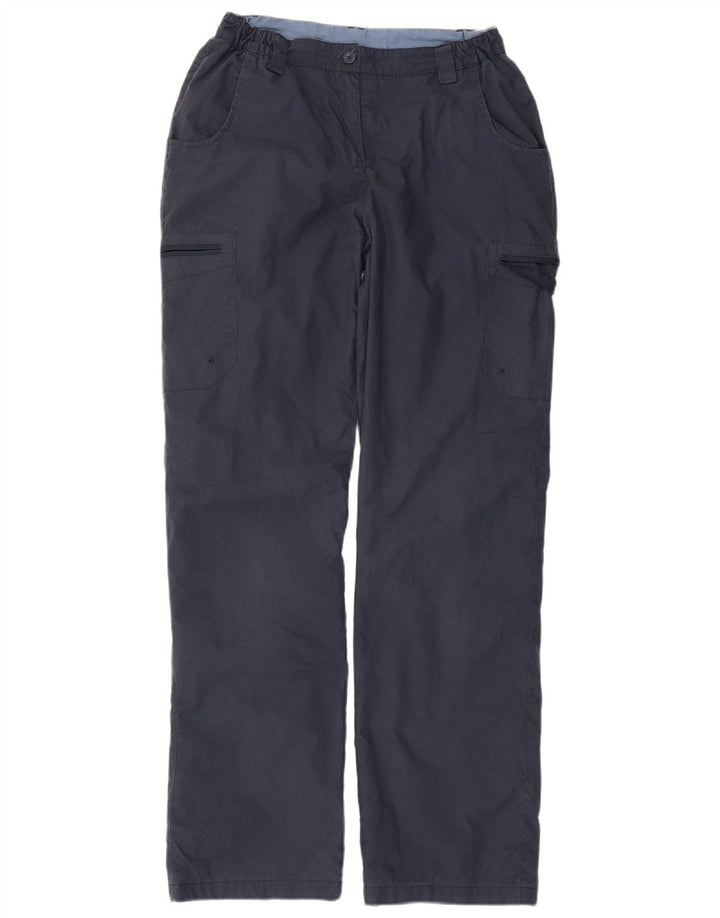 Mountain Warehouse Dame Cargo Trousers UK 8 Small W28 L31 Navy Blue