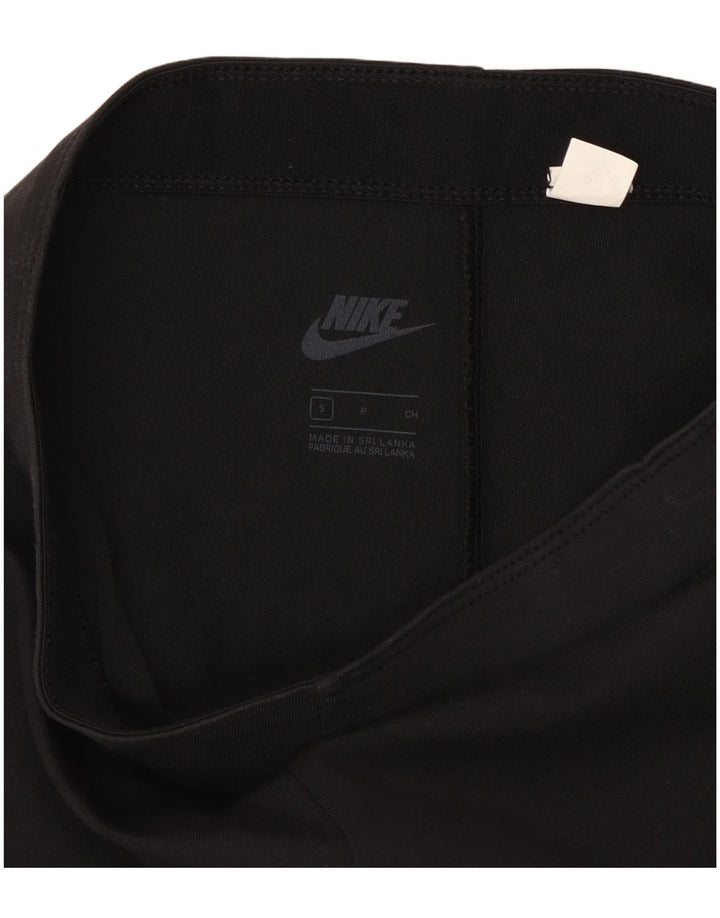 Nike Grafiske Leggings til kvinder UK 10 Lille Sort