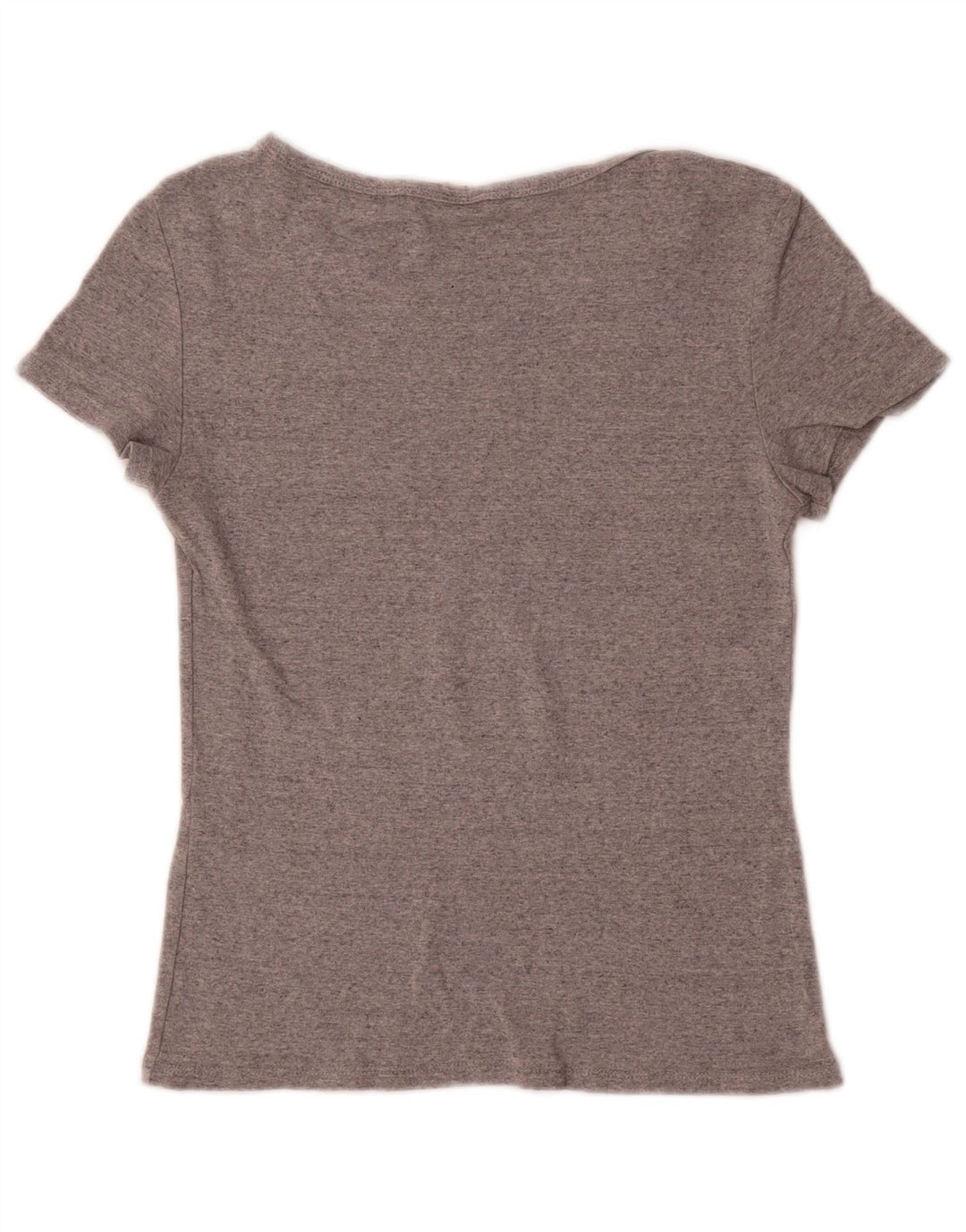 Levi's Dame T-Shirt Top UK 8 Små Grå Flecked