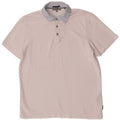 Ted Baker herre poloskjorte str. 3 Medium White Viscose