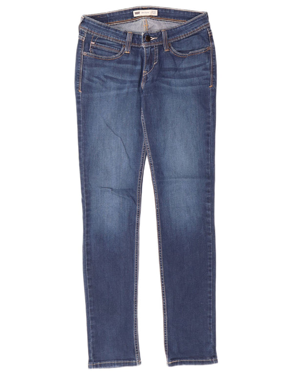 LEVI'S Dame Demi Curve Skinny Jeans med lav talje W28 L30 Blå