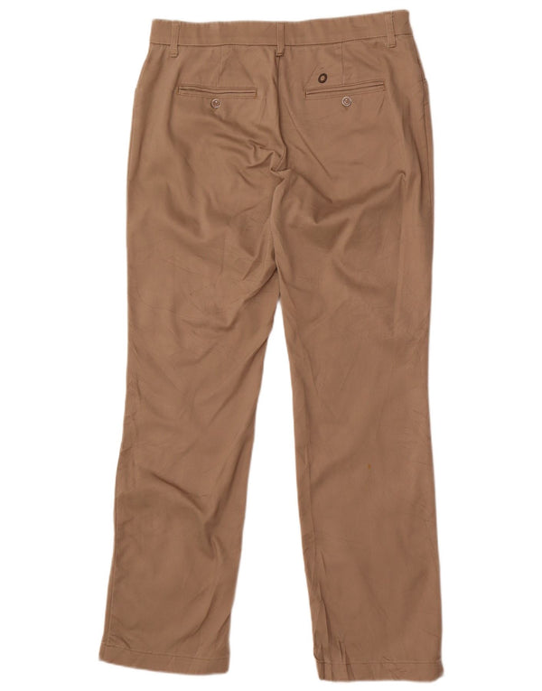 Lee Dame Mid Rise Lige Casual Bukser US 10 Large W32 L31 Beige