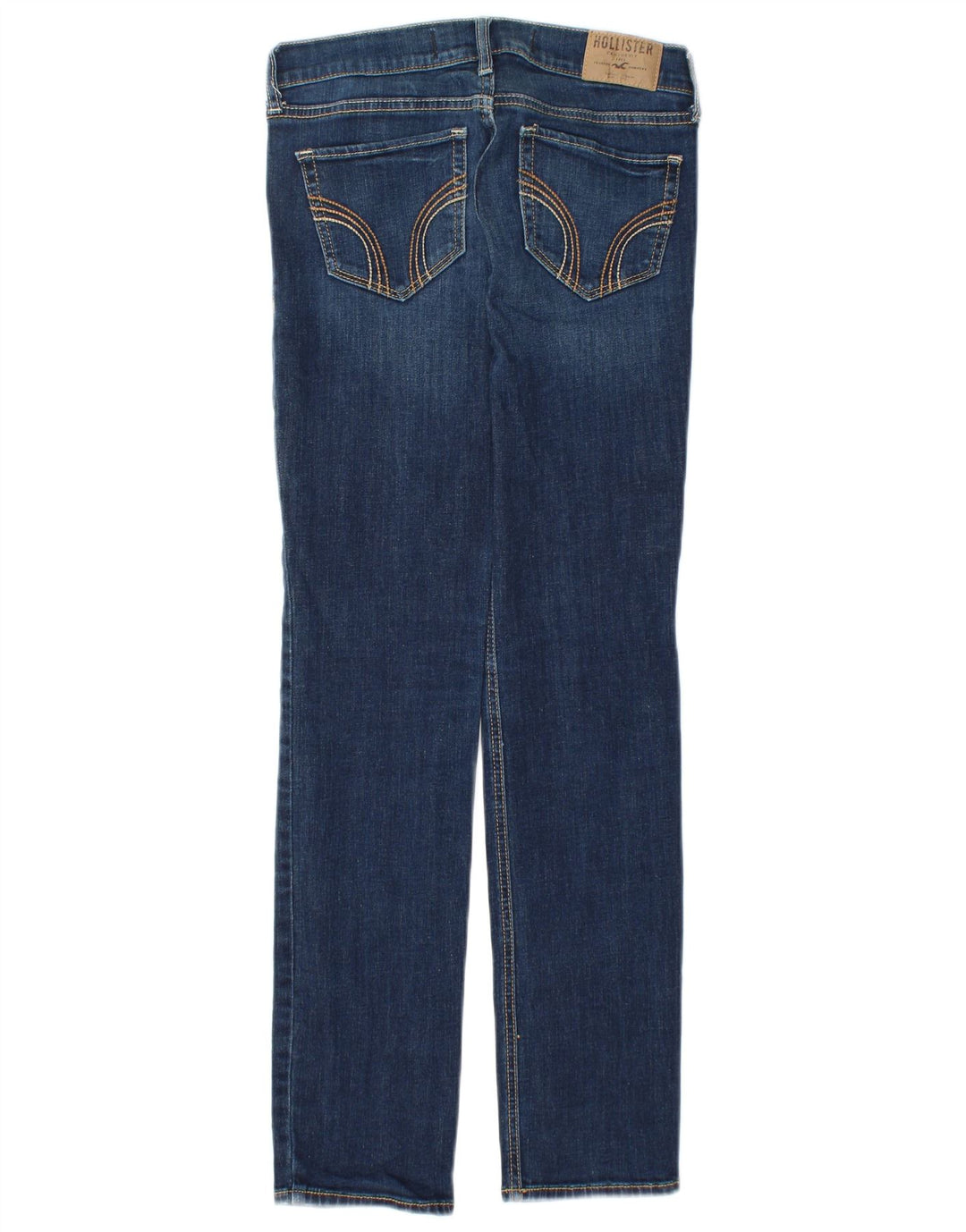 HOLLISTER Dame Socal Stretch Slim Jeans US 0 XS W24 L31 Blå Bomuld