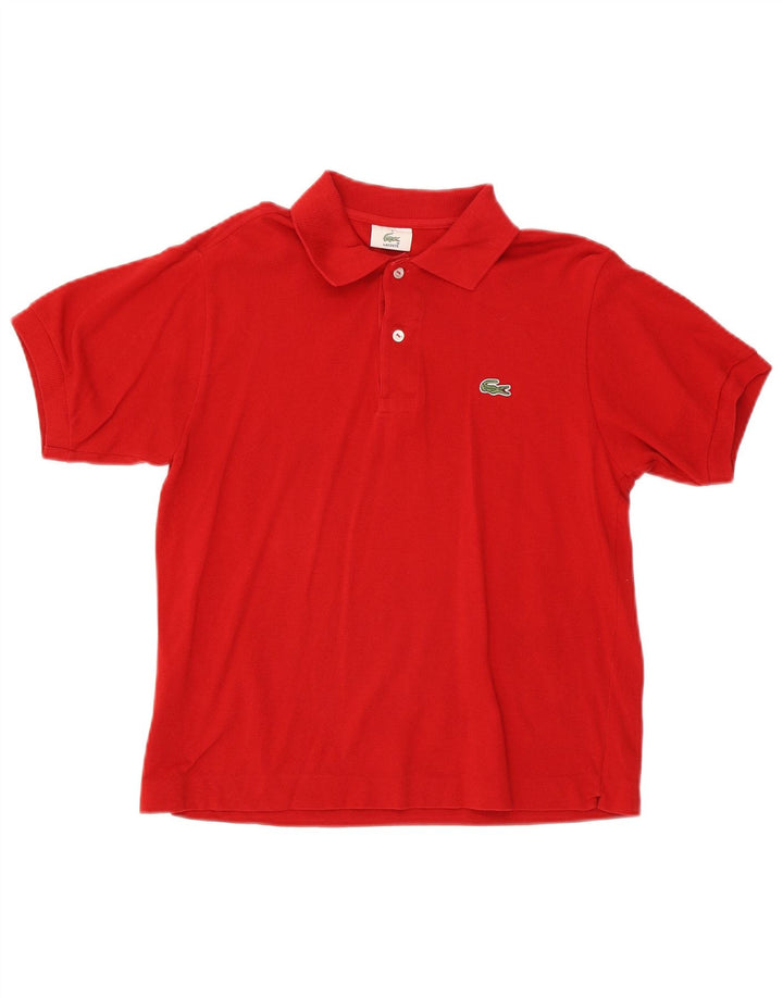 Lacoste herre poloskjorte str. 3 Lille rød bomuld