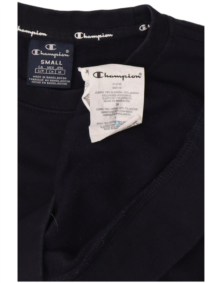 CHAMPION Grafisk sweatshirt til mænd, lille marineblå bomuld