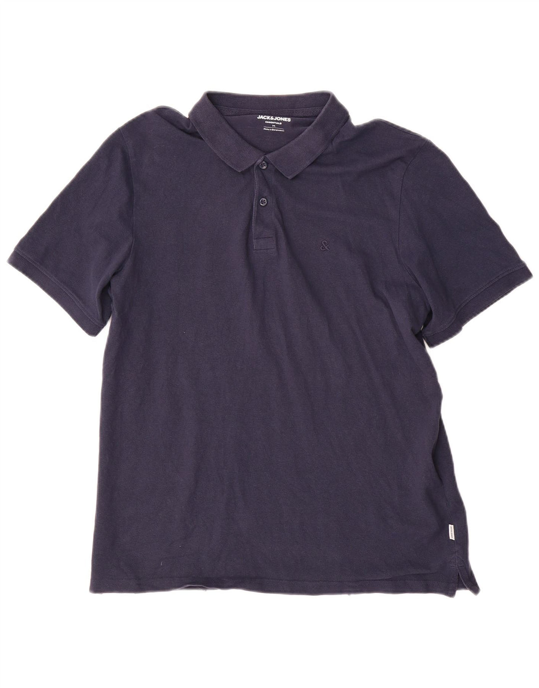 Jack & Jones herre poloshirt Medium marineblå bomuld