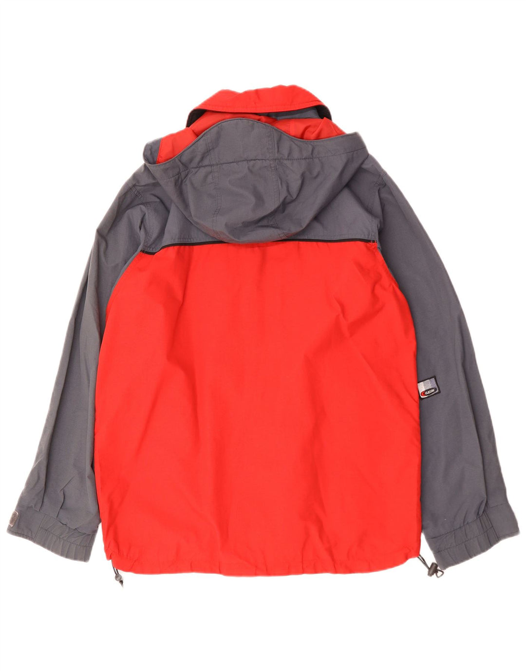 COLUMBIA Herre Interchange Windbreaker Jacket UK 36 Small Red Colourblock