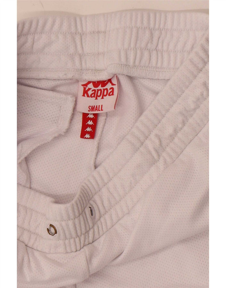 Kappa Sports Shorts til mænd Small White Colourblock