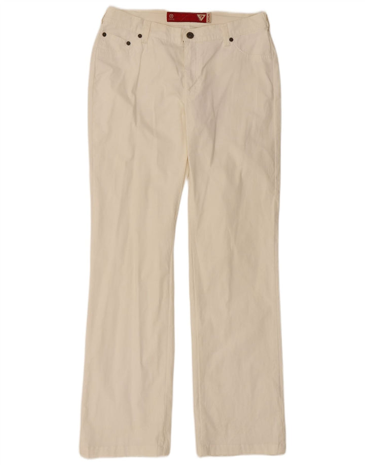 Guess Dame Bootcut Casual Bukser W32 L31 Hvid