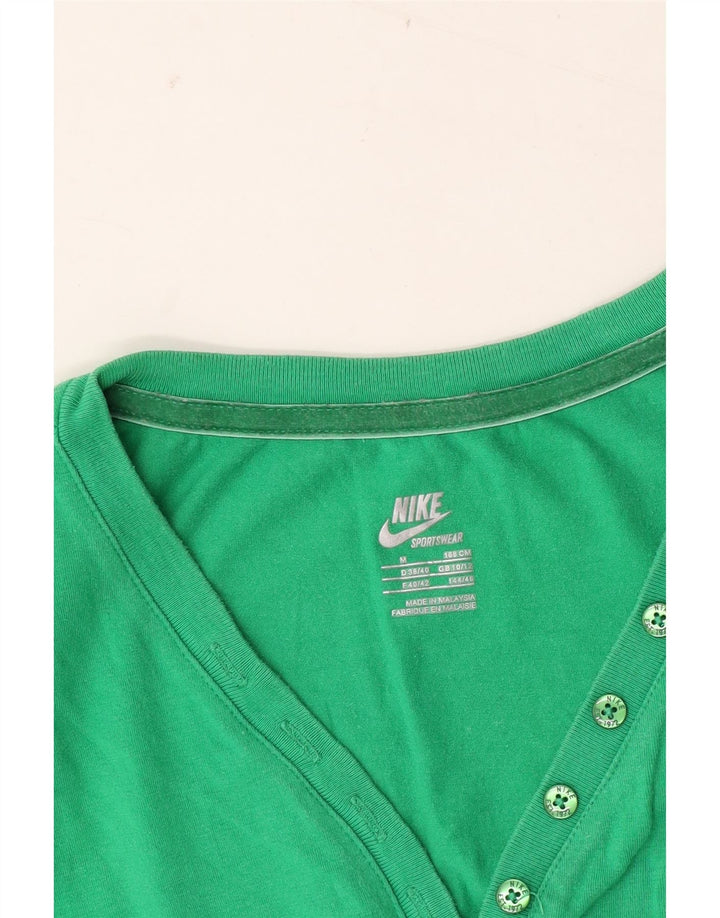 Nike T-Shirt Top UK 12 Medium Grøn